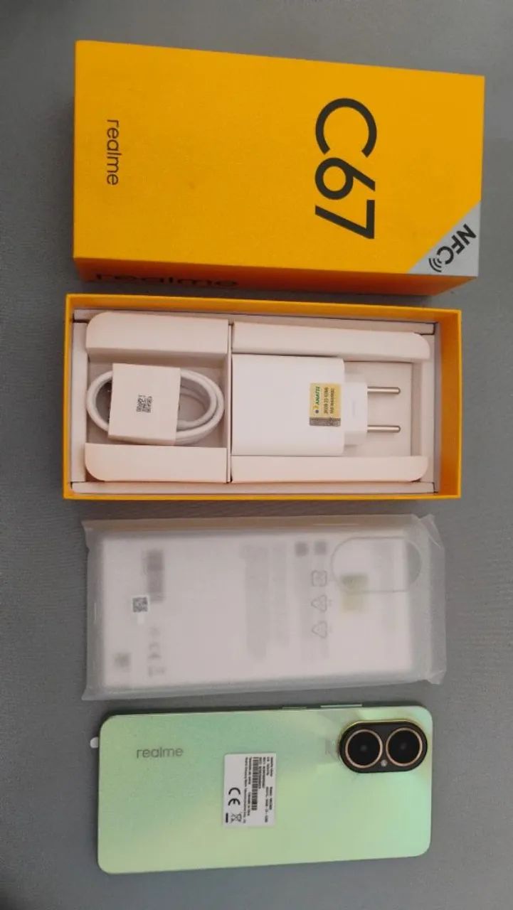 Realme C67 256GB / 8GB RAM + Capinha Grátis!