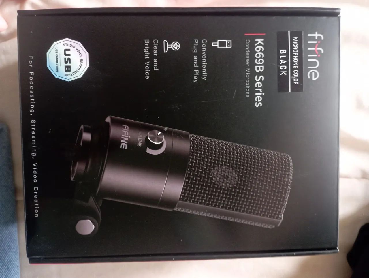 Microfone k669b fifine  - Foto 2