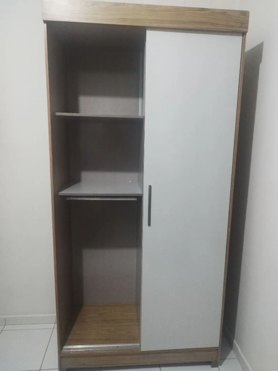 Guarda roupa solteiro MDP- 190x90x45