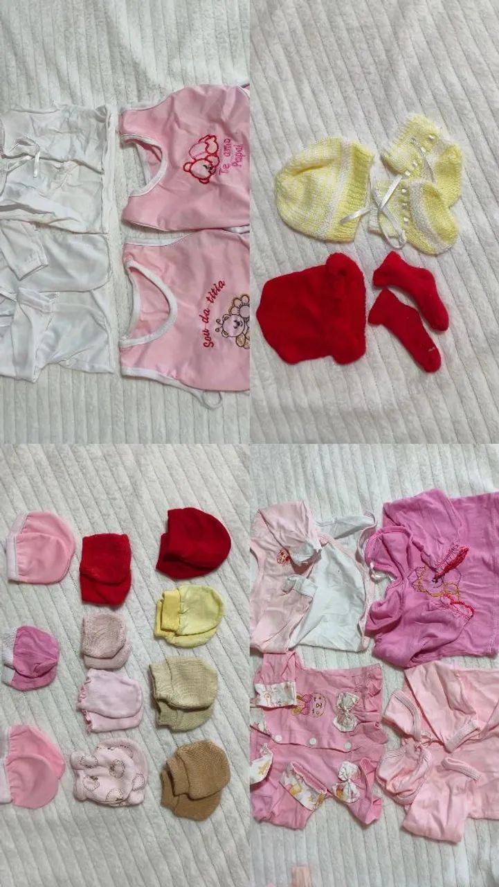 Roupa de bebê veste RN até G - Foto 3