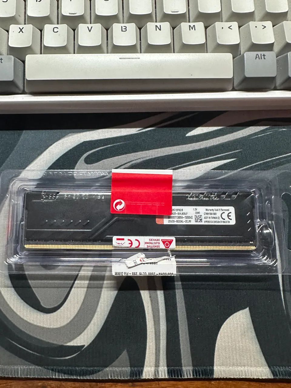Memória ram 8gb