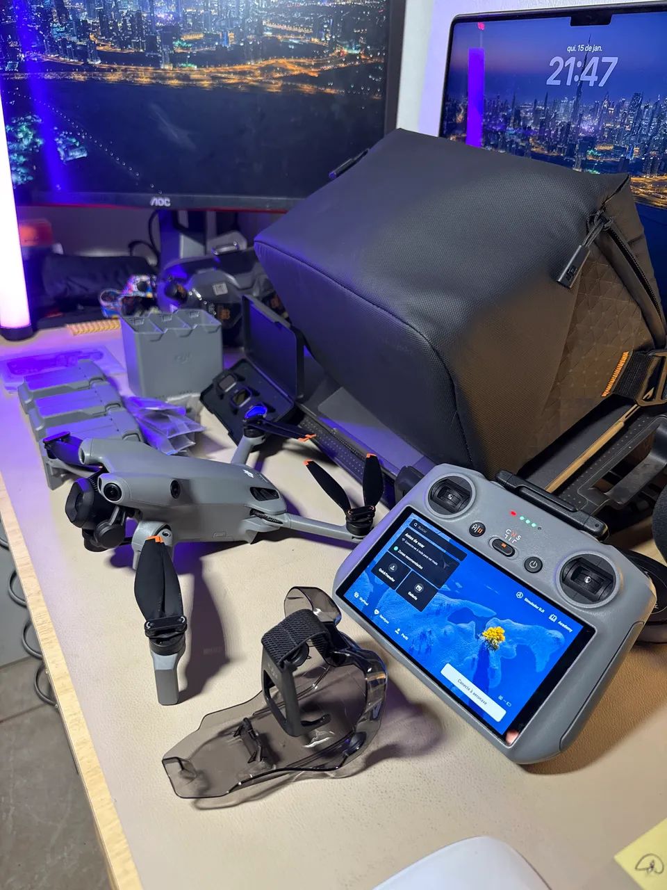 DRONE DJI MINI 5 PRO FLY MORE COMBO - Foto 3