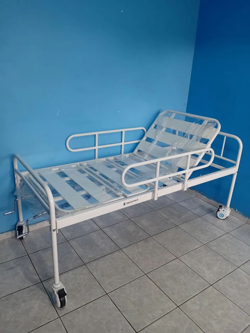 Cama hospitalar dellamed com colchão  - Foto 3