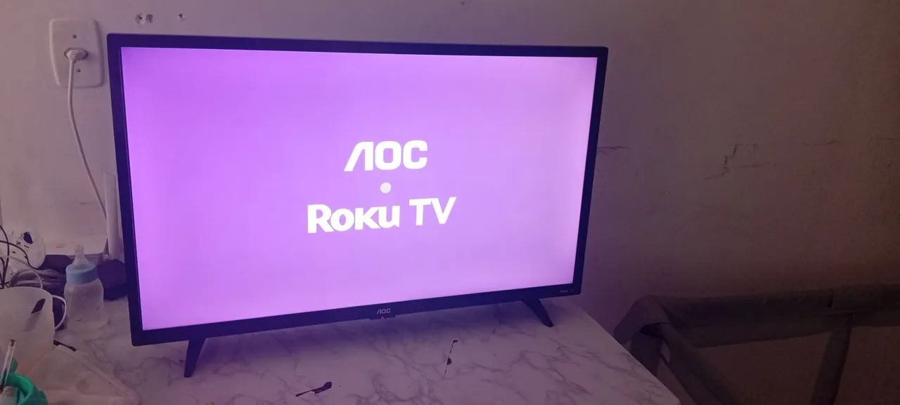 Tv 32 polegadas AOC Roku tv - Foto 3