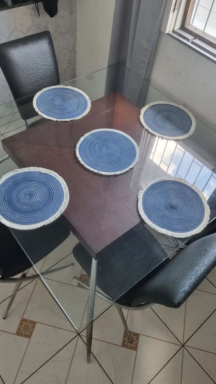 Mesa de vidro 