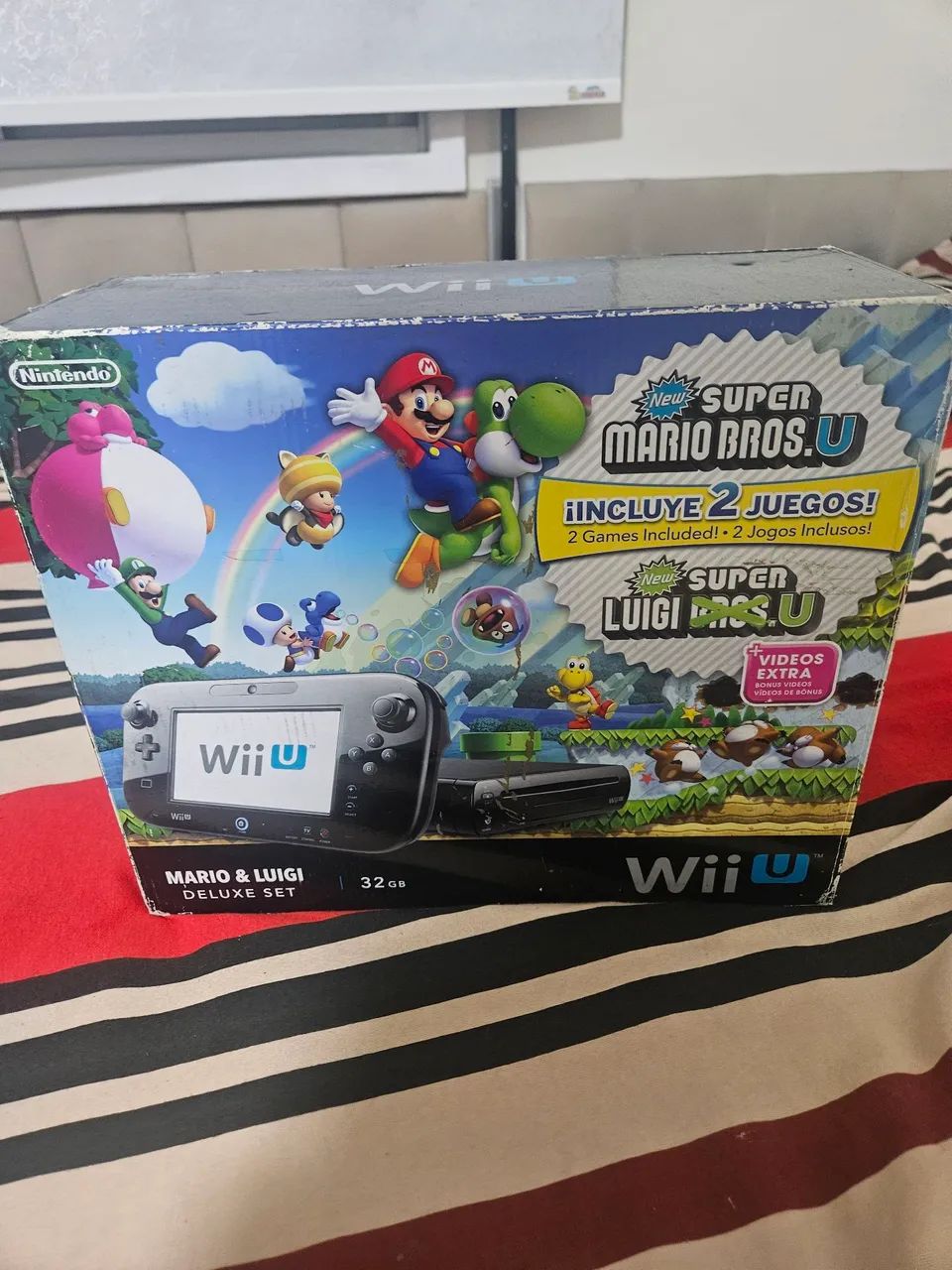 WiiU Deluxe 32gb - Console e Gamepad - Foto 2