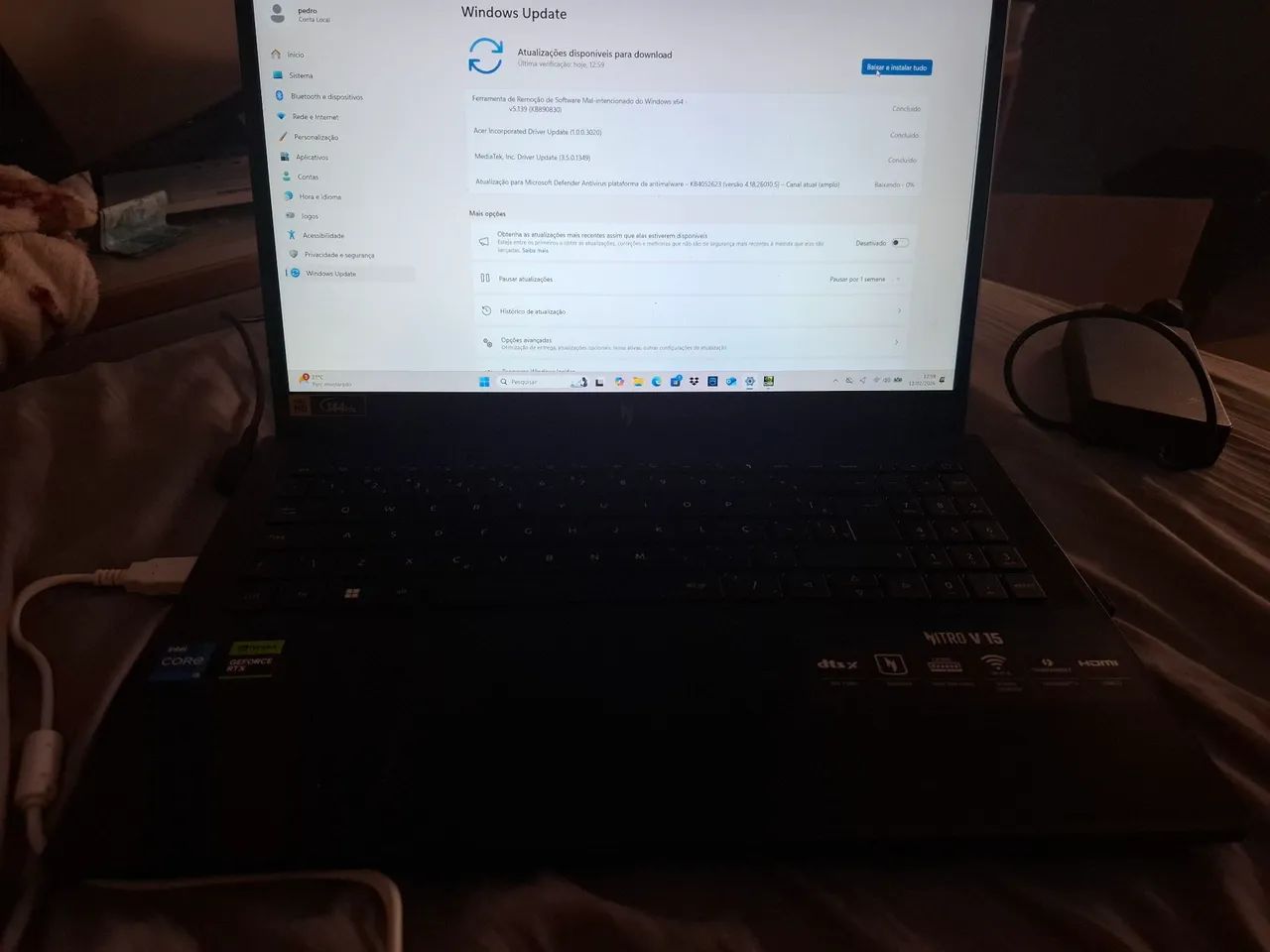 Notebook Acer nitro v15  - Foto 4