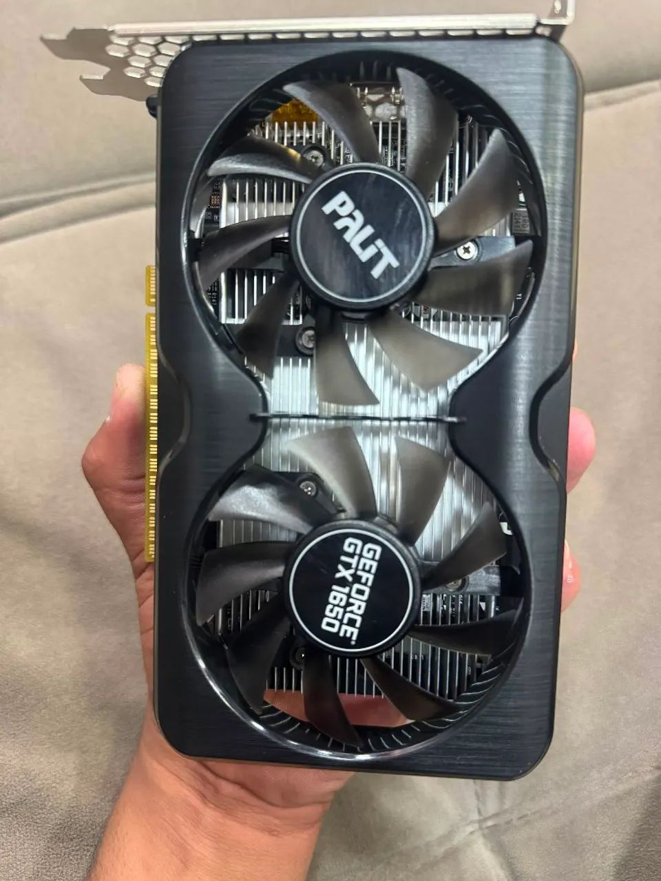 Placa de vídeo GTX 1650 PALIT 4 GB