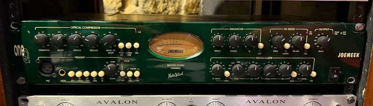 Pré-amplificador microfone JOEMEEK One Q - Foto 3