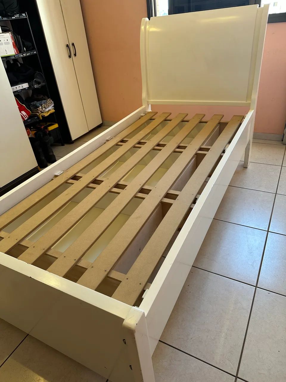Cama solteiro com colchão  - Foto 4