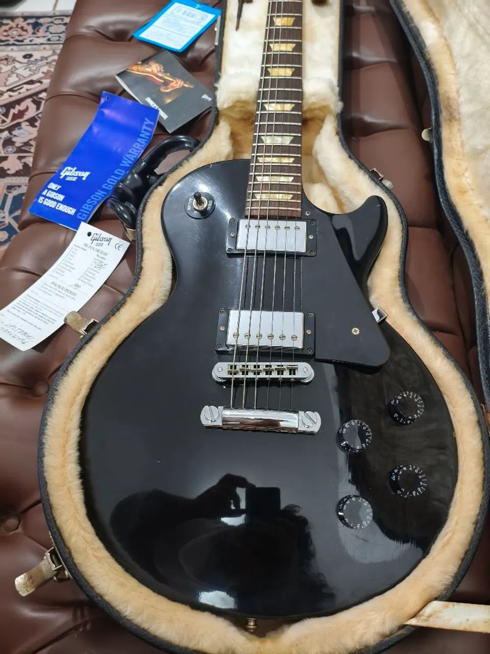美品 Gibson Les Paul Studio EB USA製 2006年 Gibson Les paul Studio Ano 2006 - Instrumentos musicais - Pedras