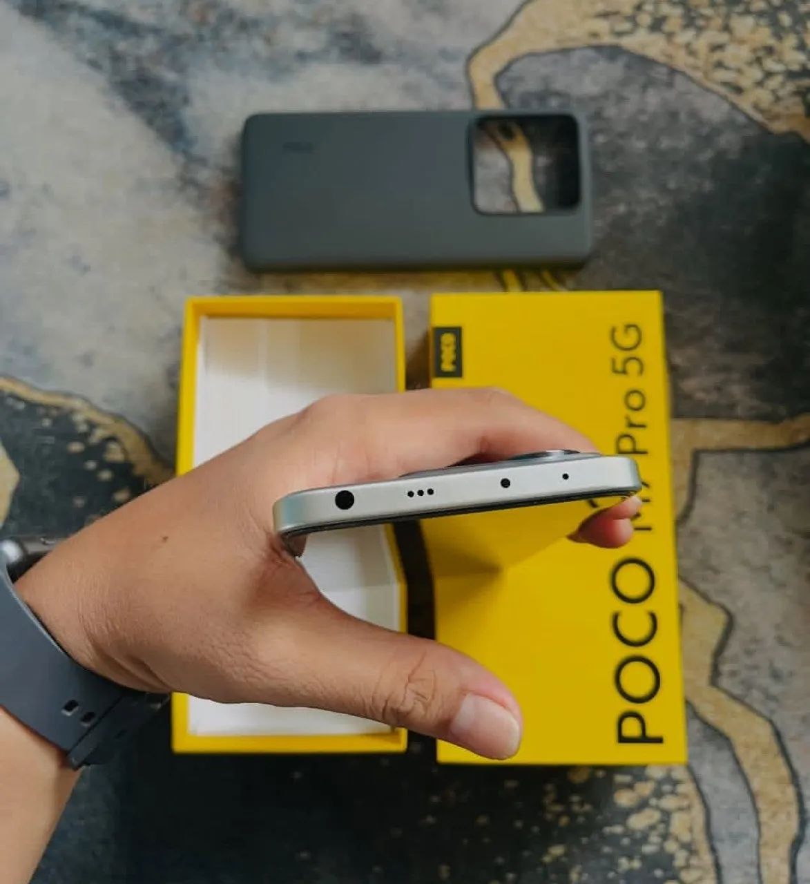 Poco M7 Pro 5G 256GB com NFC completo na caixa! - Foto 3