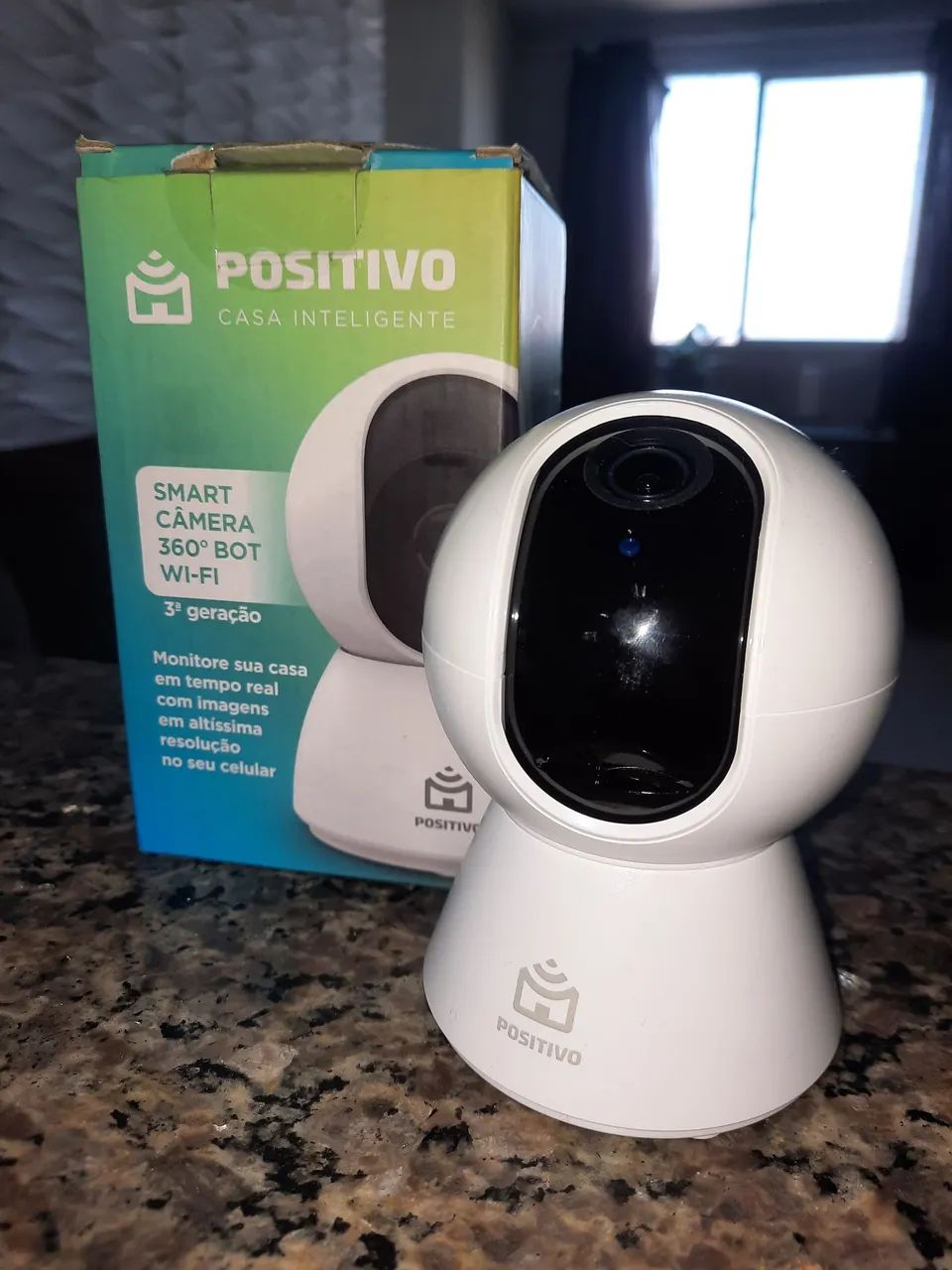 Smart câmera 360°BOT WIFI - Foto 2