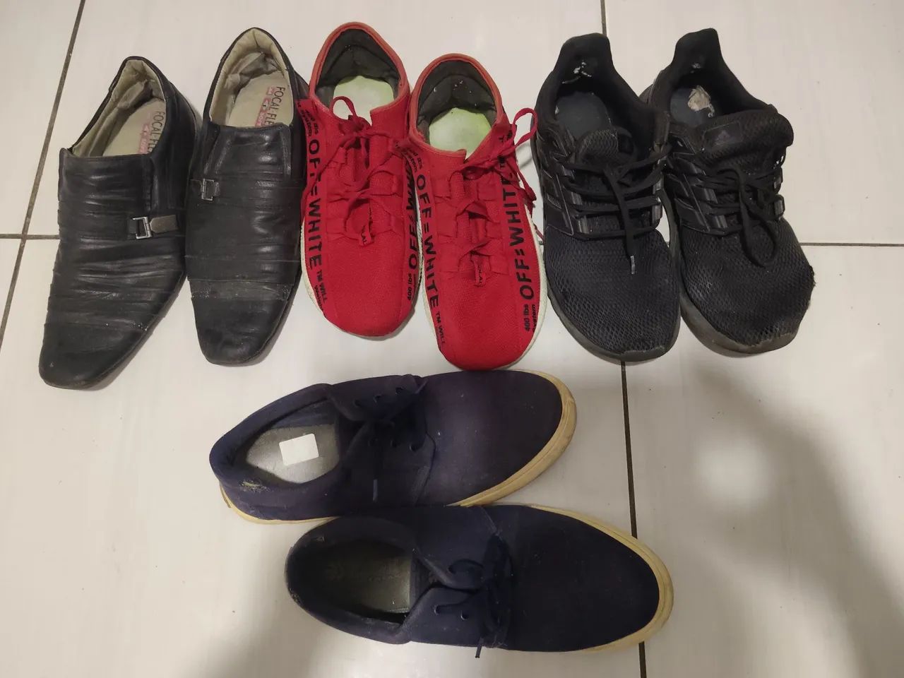 Kit de sapatos e tênis 