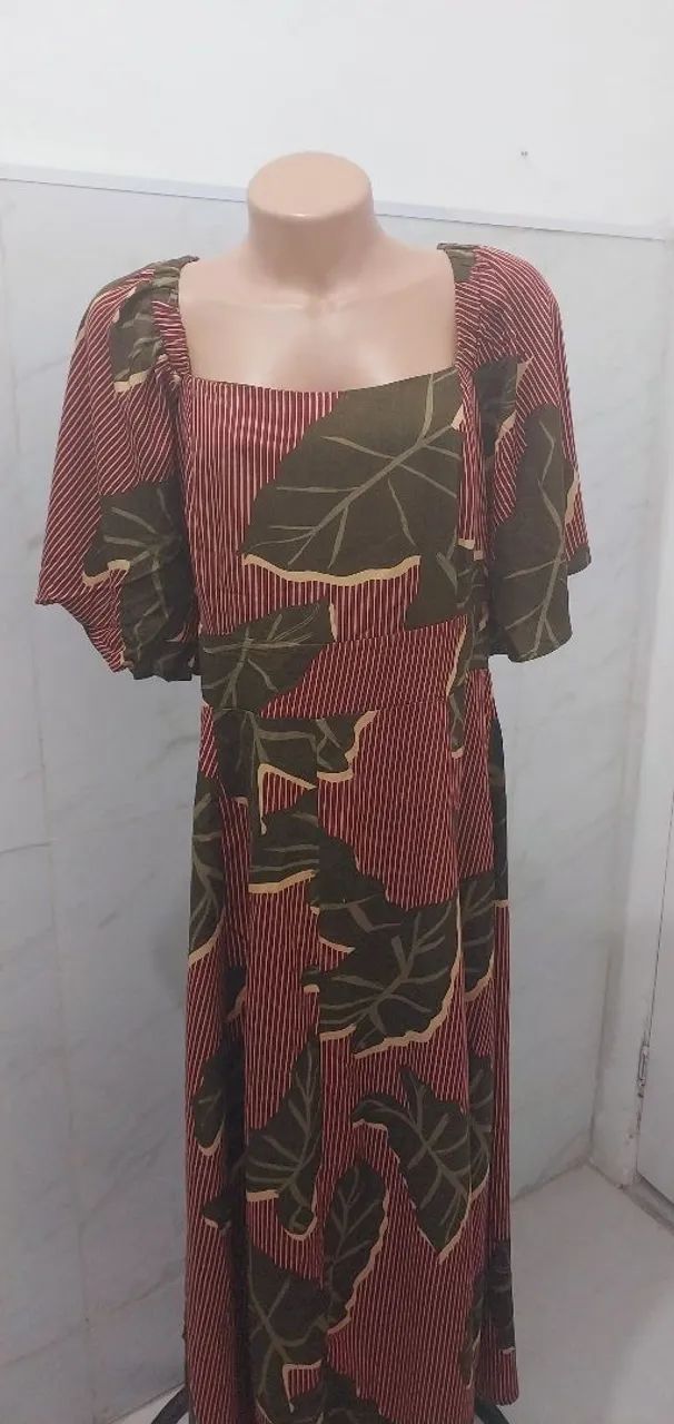 Vestido longo galpão Z