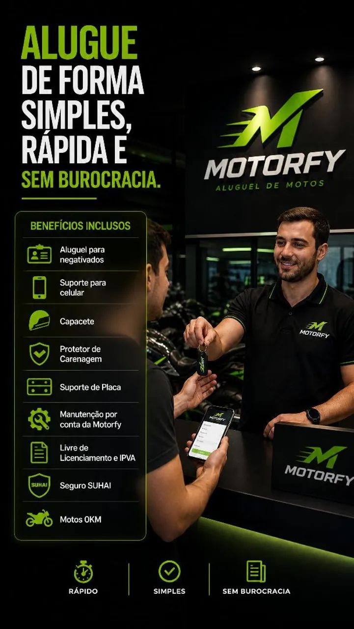 Aluguel de Motos - Foto 2