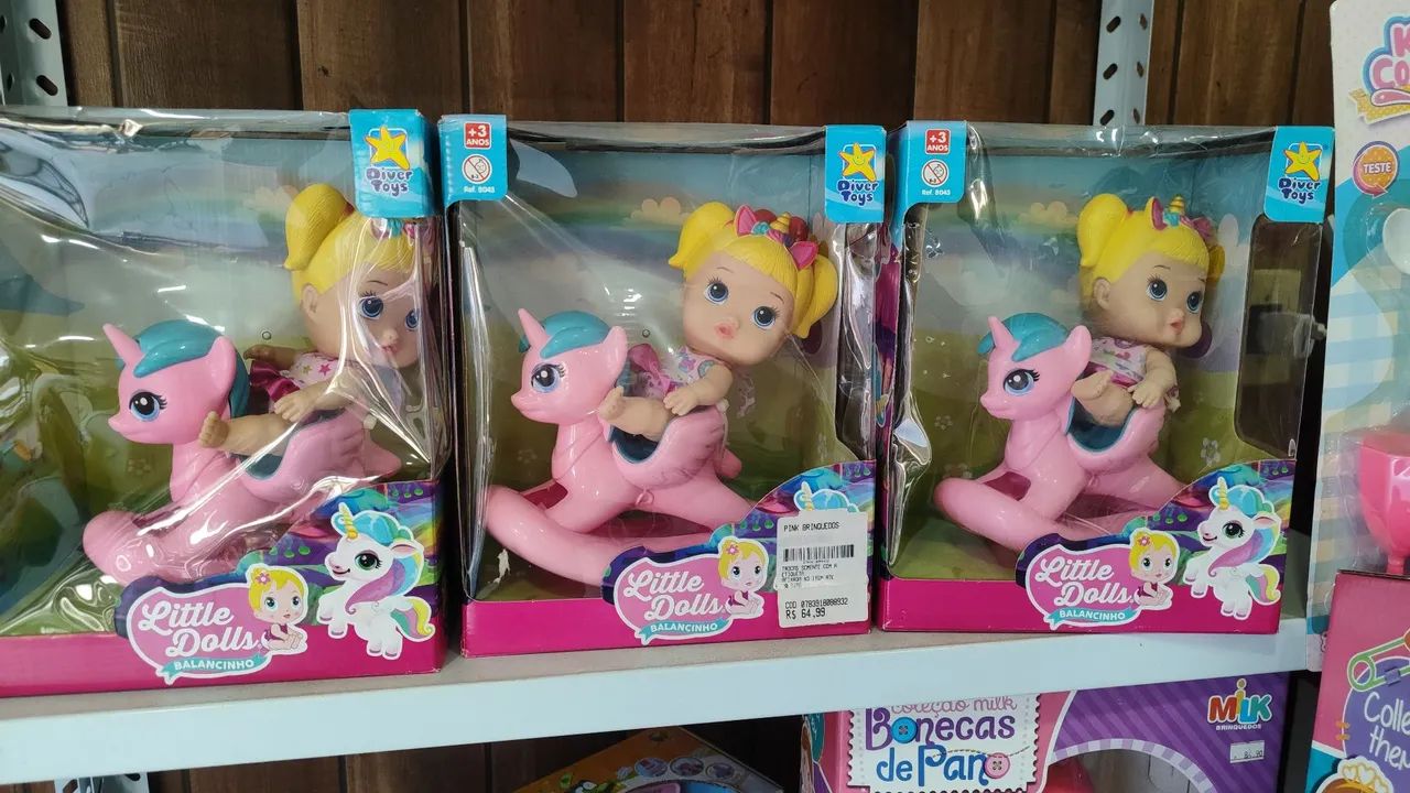 Boneca Litte Dolls Diver Toys