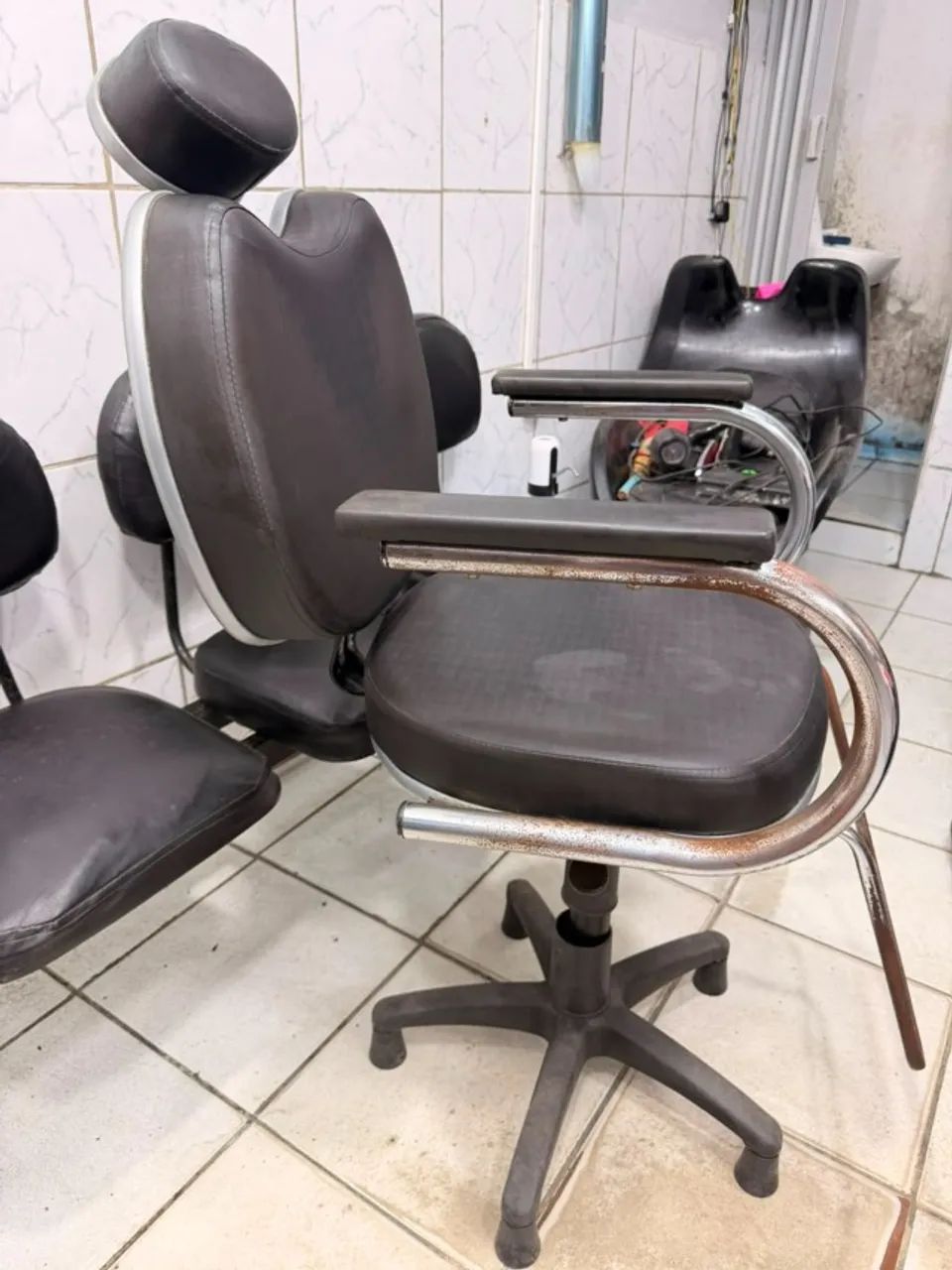 Cadeira de barbeiro  - Foto 3