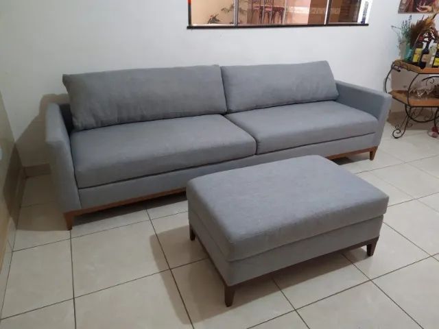 Sofá com puff - Foto 4
