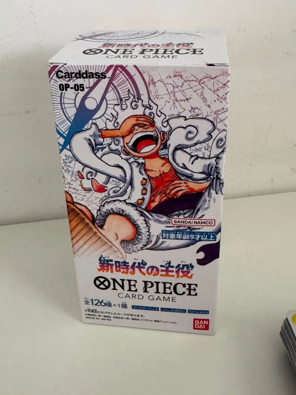 BOOSTER BOX ONE PIECE OP05 JAPONESA LACRADA - Hobbies e coleções