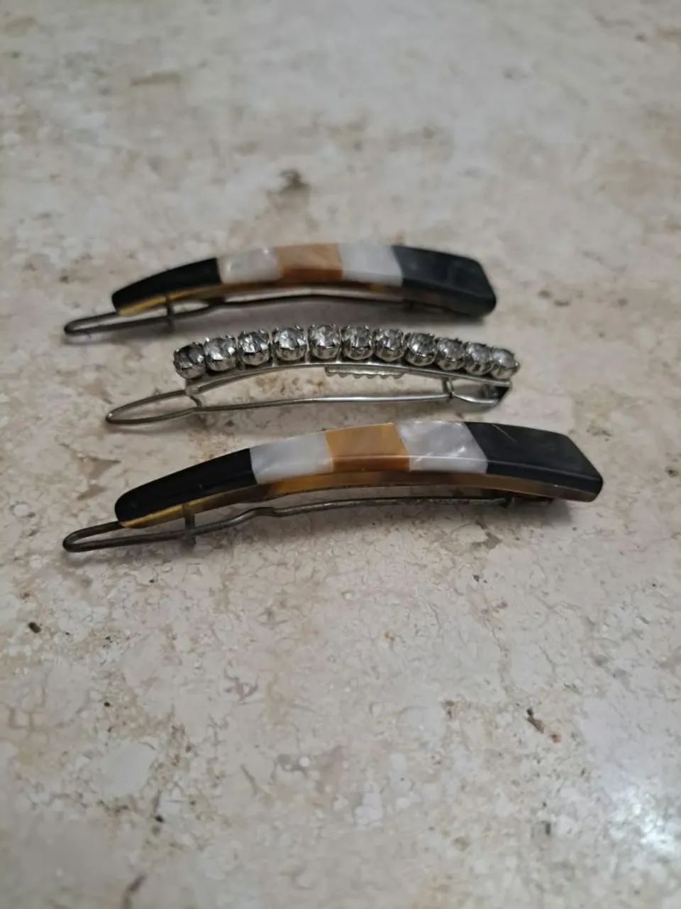 Presilhas de cabelo vintage - Foto 2
