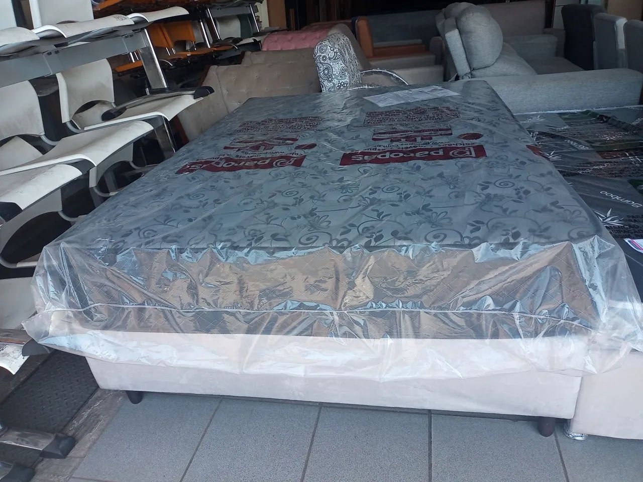 Nova cama box casal molas ensacadas 27cm  - Foto 2