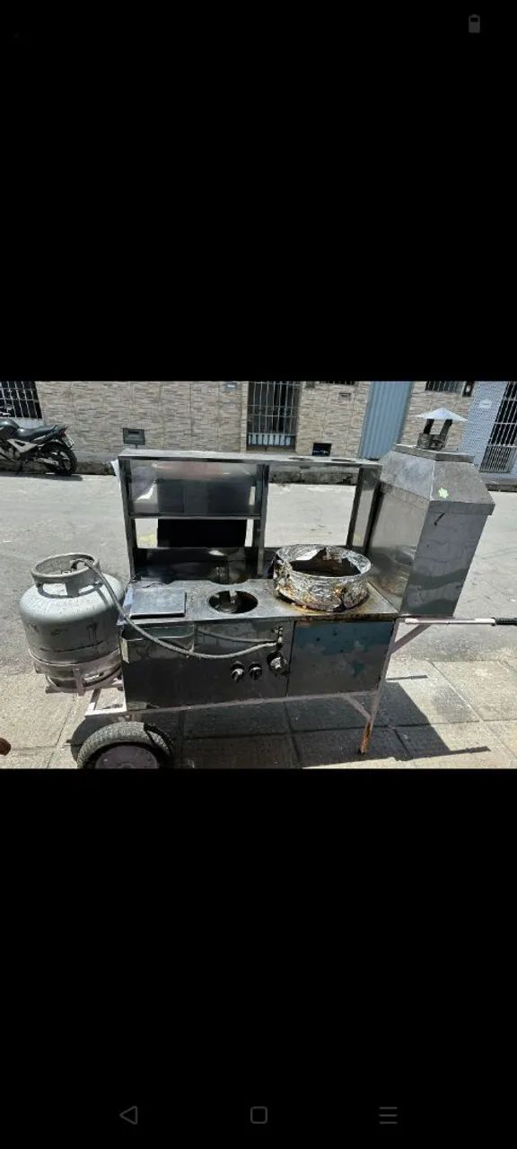 Vendo carrinho de salgados e churrasco  - Foto 3