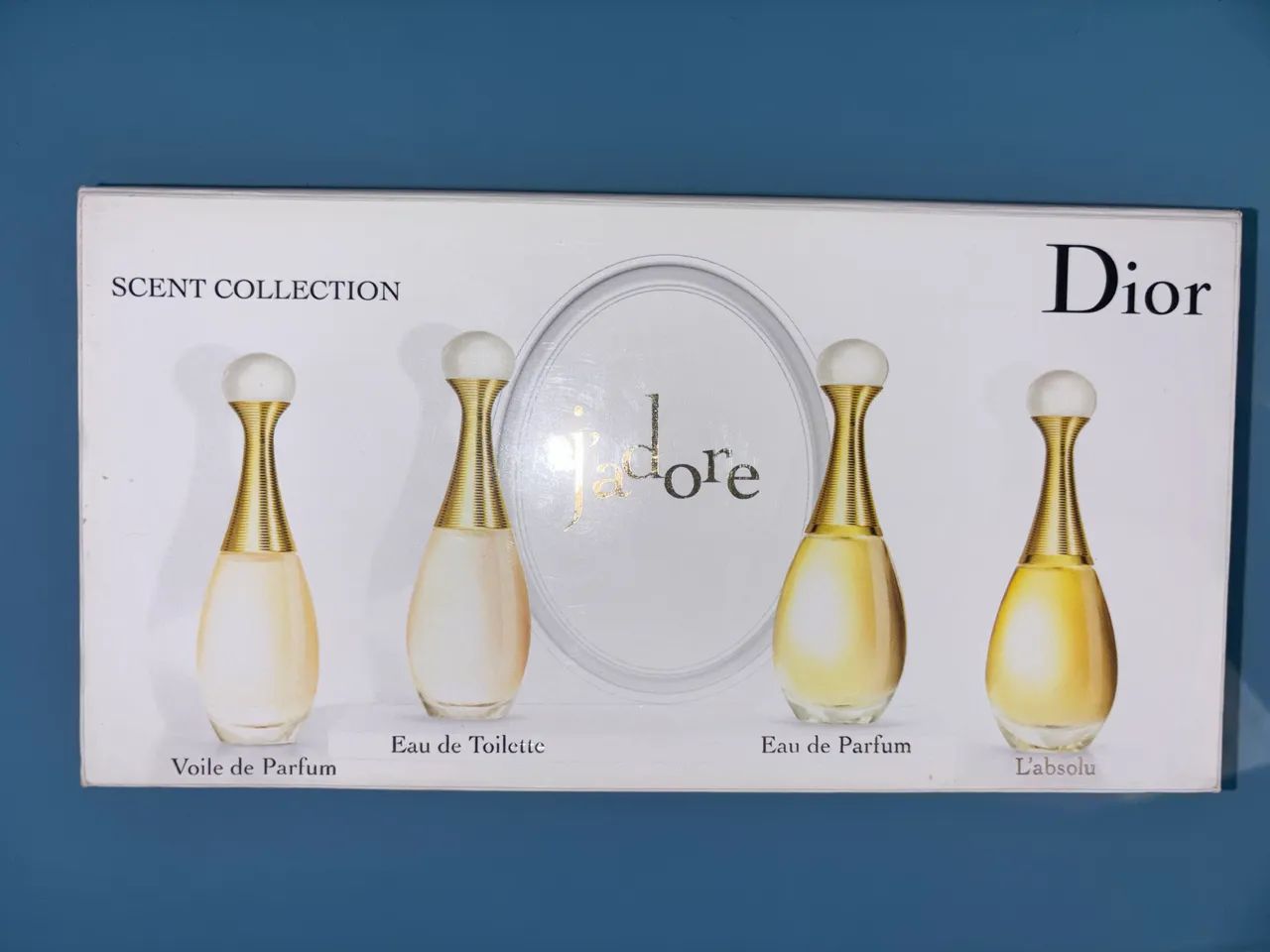 Dior j'adore LA COLLECTION 4本セット Dior J'adore La Collection Kit 4 Perfumes Miniaturas Novo