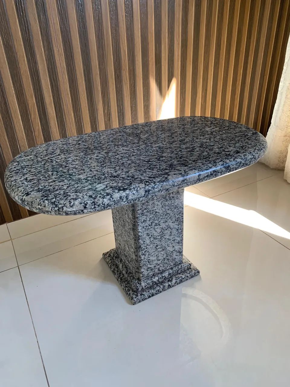 Mesa de Centro Granito Cinza 