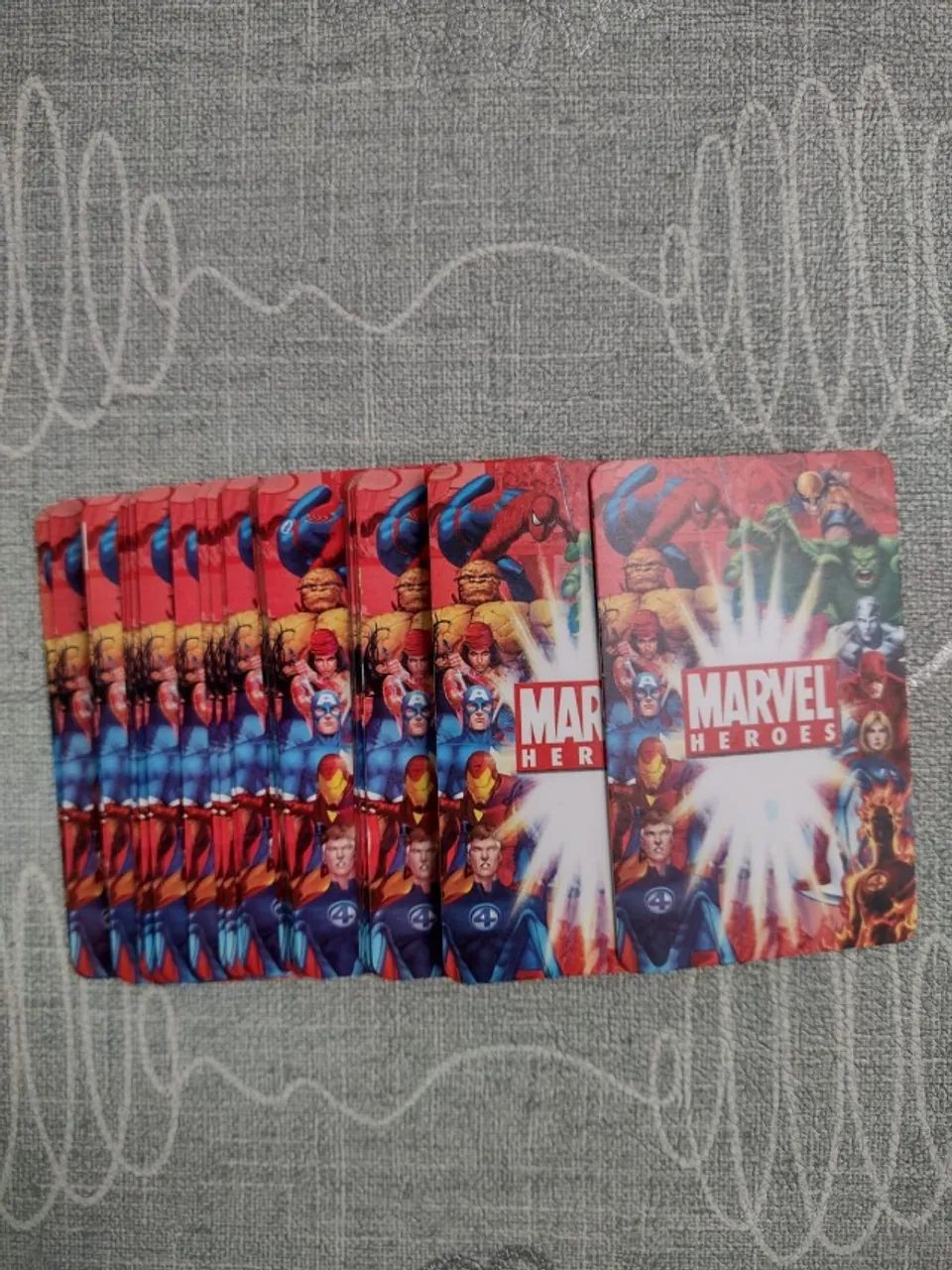 Heróis Marvel - Cartas para jogar - Baralho completo - Foto 4