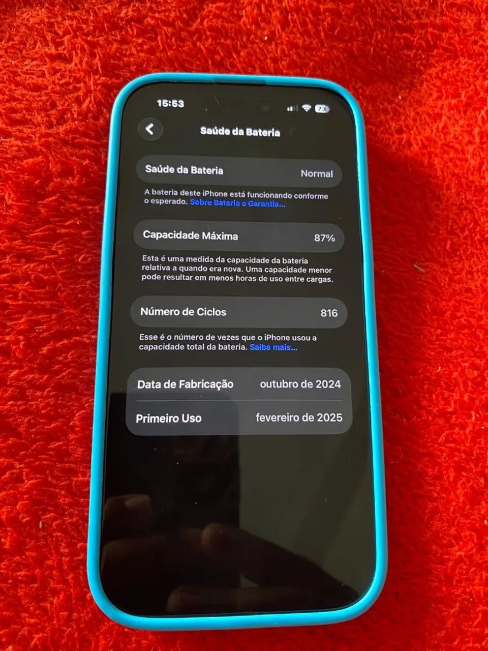IPHONE 15 128GB R$3.200 - Foto 3