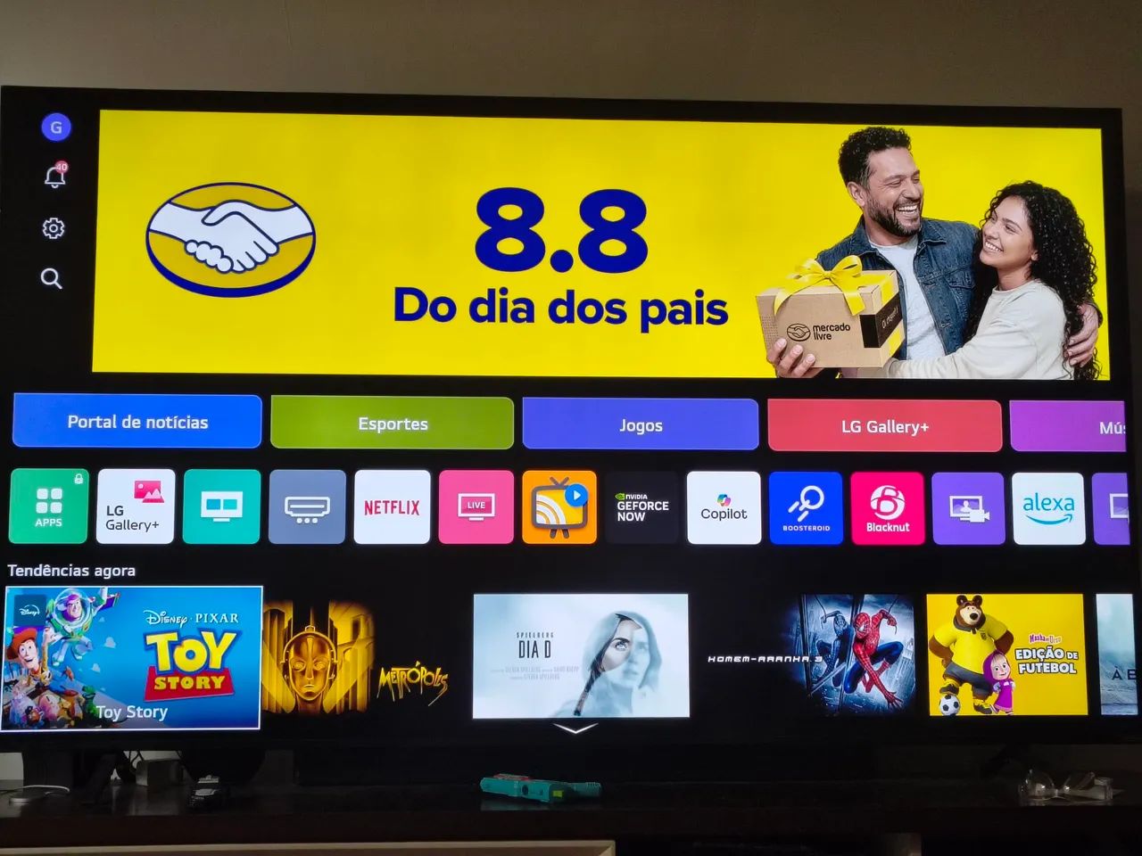 Vendo TV LG 4k 75 polegadas  - Foto 2