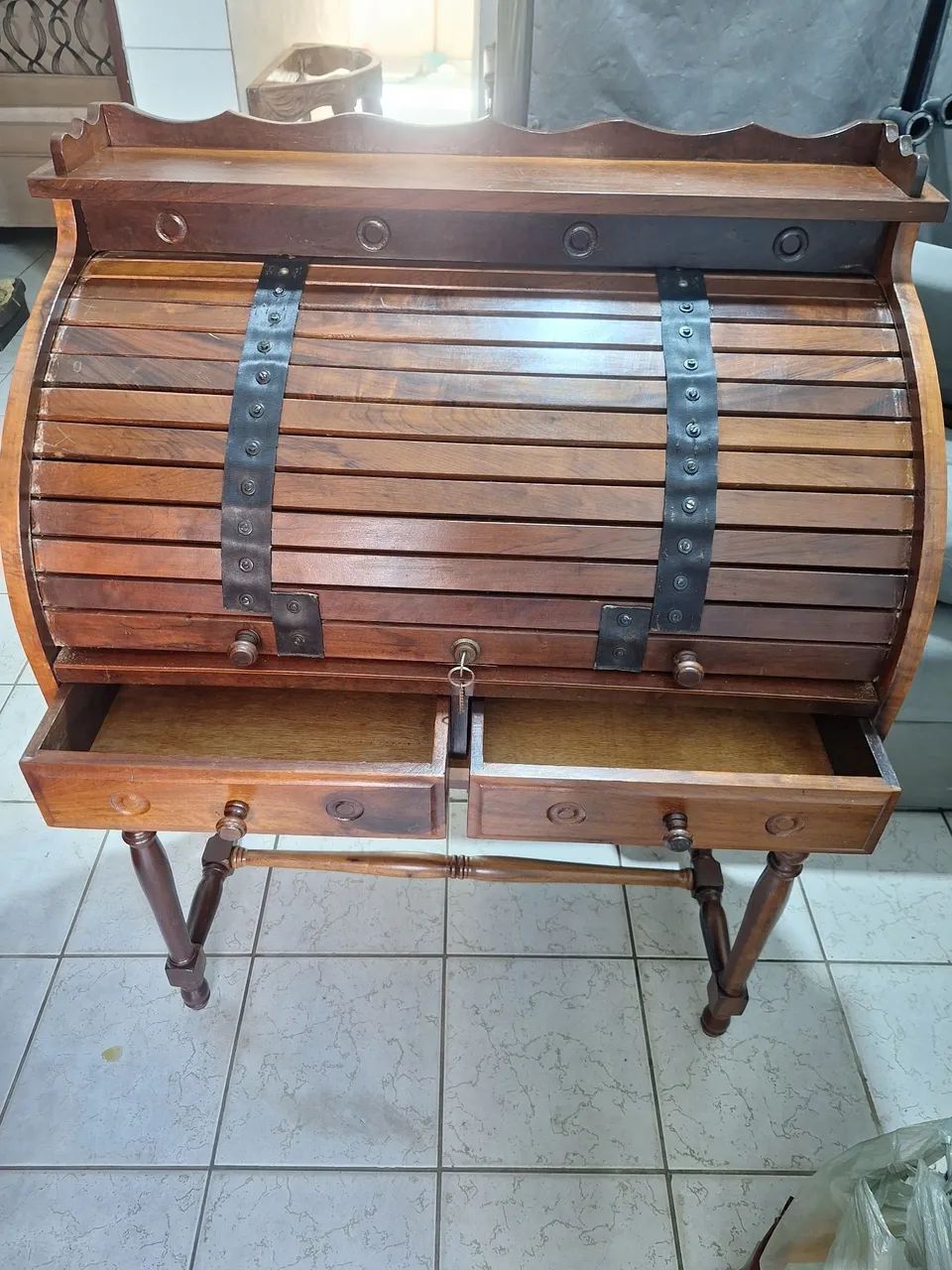 Escrivaninha Antiga Xerife.  - Foto 2