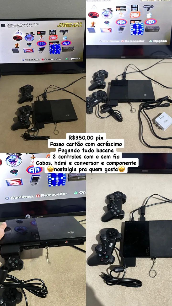 Vendo Play2 funcionando perfeitamente 