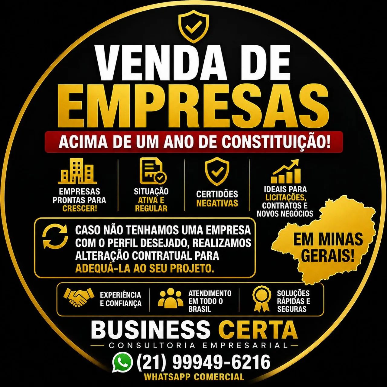 Venda de Empresa de Comércio e Prestação de Serviços