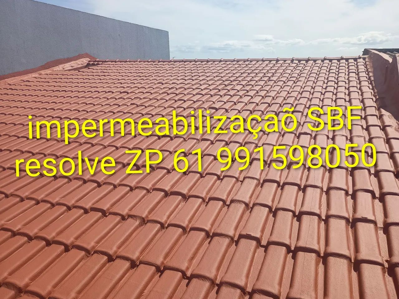 Impermeabilização SBF resolve qualquer tipos de telhados  - Foto 5