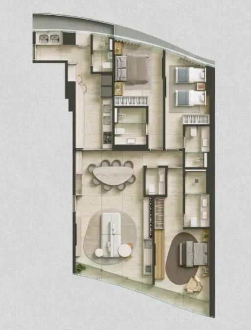 PLANTA 137m²