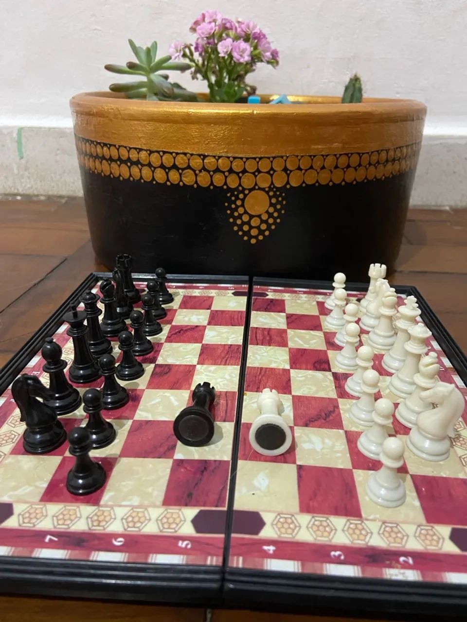 Tabuleiro de xadrez magnético  - Foto 3