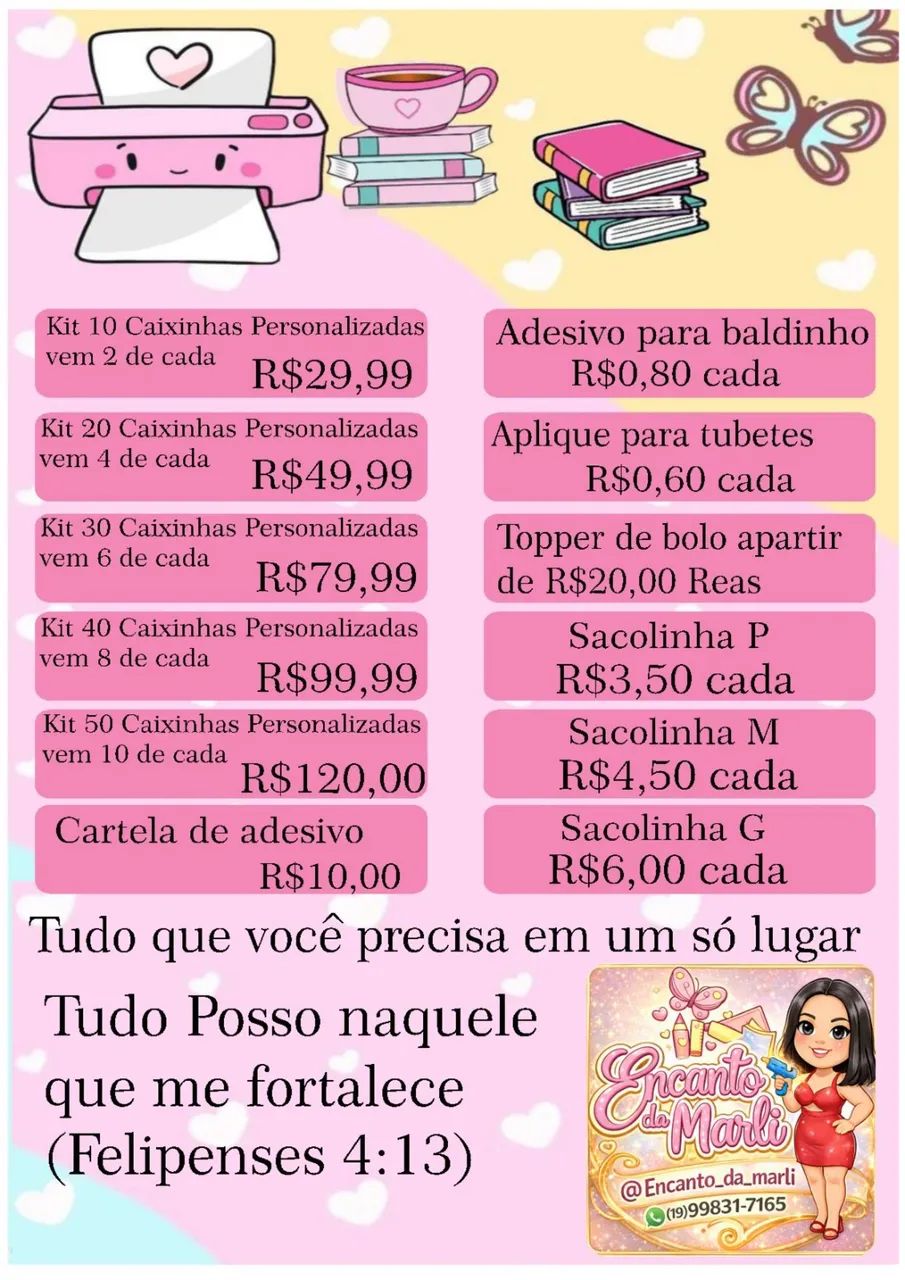Caixinhas Personalizadas 432957797424189442