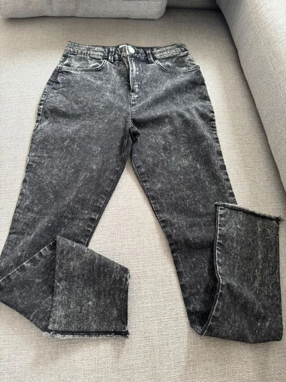 Calça jeans preta _ marca oshkosh