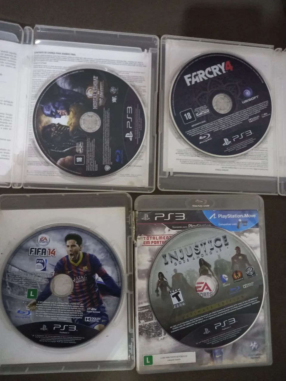 Jogo de PS3 cinco jogo por 90 - Foto 3