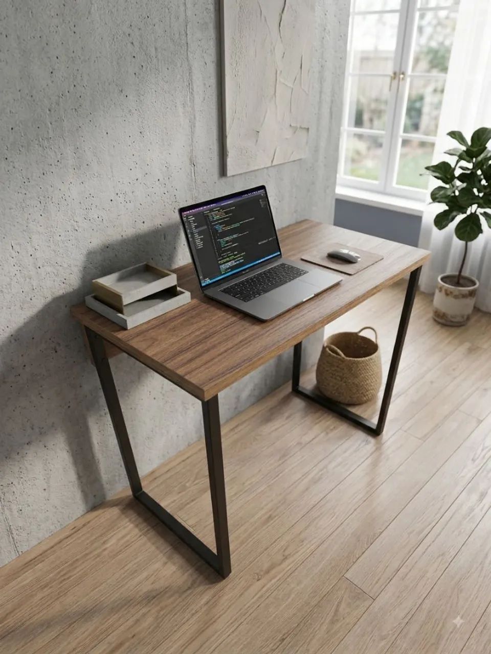 Mesa Industrial Notebook Quarto (0,45 X 0,90) m - Foto 2