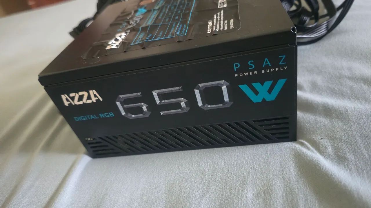 Fonte AZZA 650W RGB - Foto 2