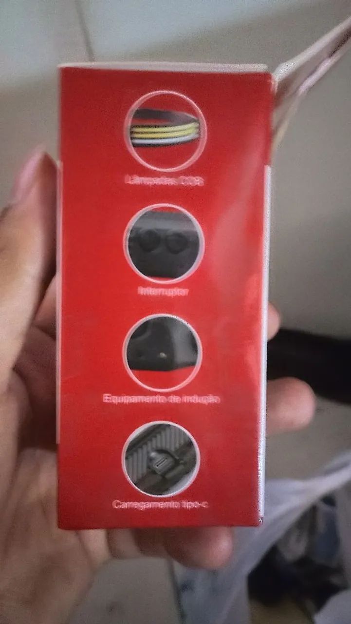 Farol de indução usb testa - Foto 3