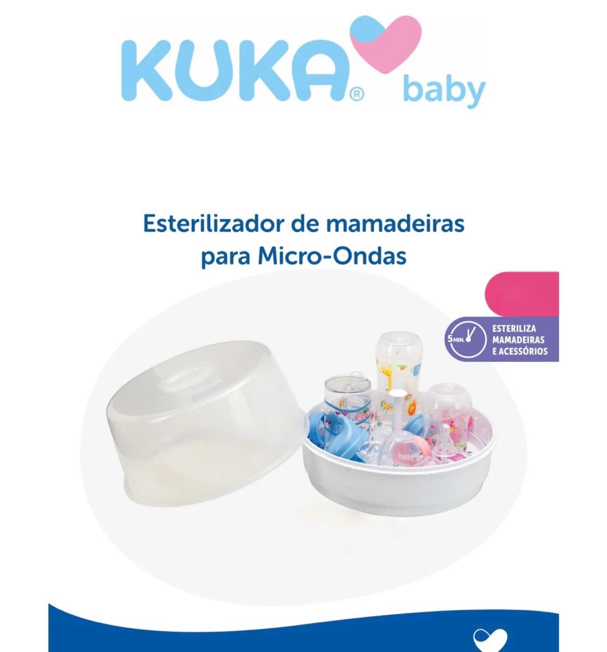 Esterilizador de mamadeiras para Micro-Ondas - Foto 2