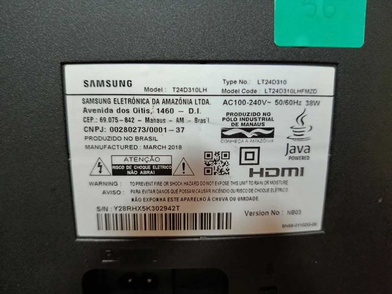 Monitor/tv Samsung 24 polegadas 6ms - Foto 4