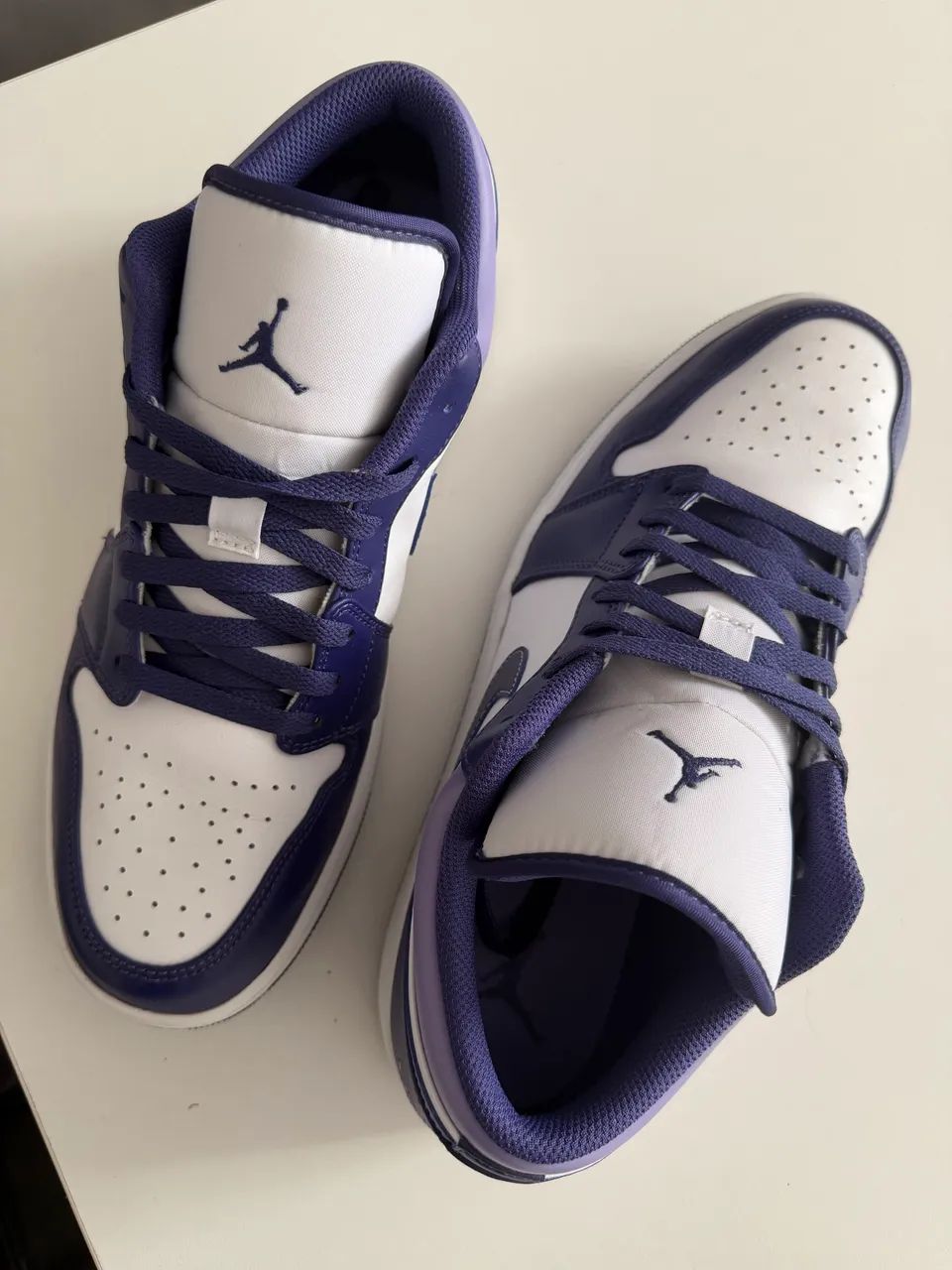 Tênis Air Jordan 1 Low Purple Roxo - Foto 4
