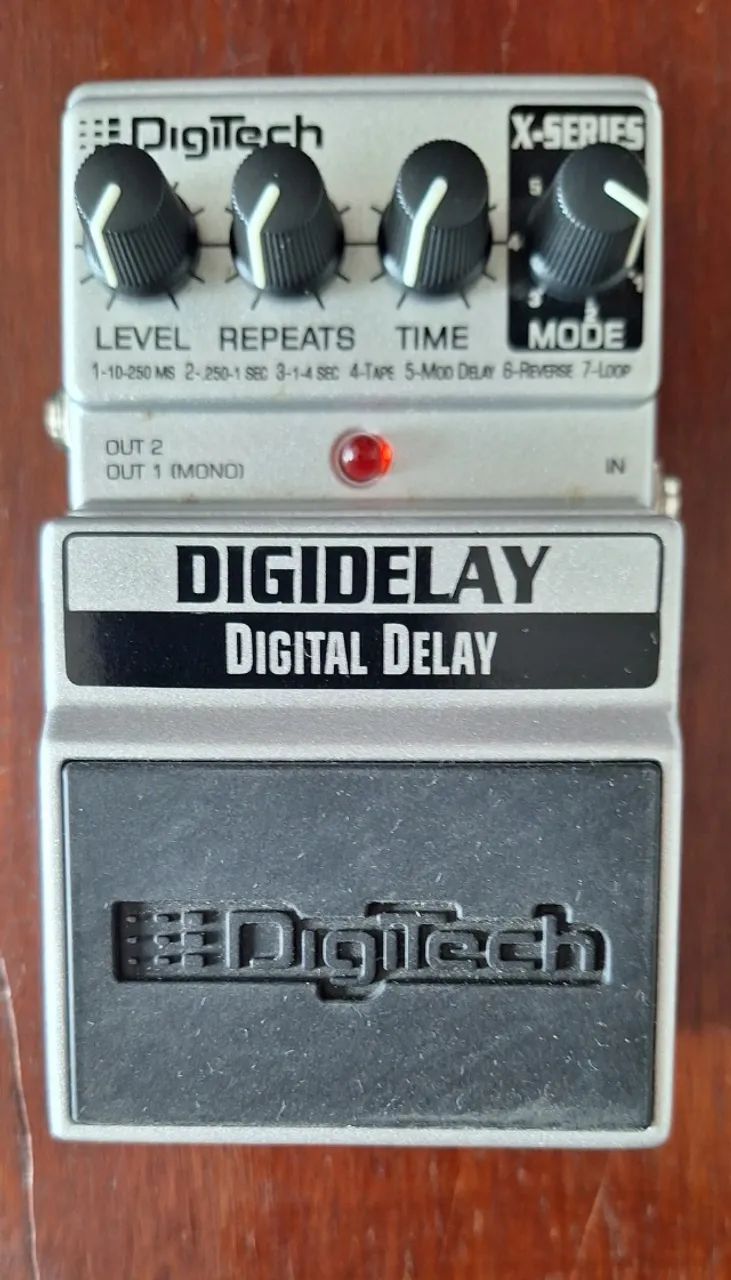 Pedal Digitech Digidelay X-Series (Com Caixa e Manual