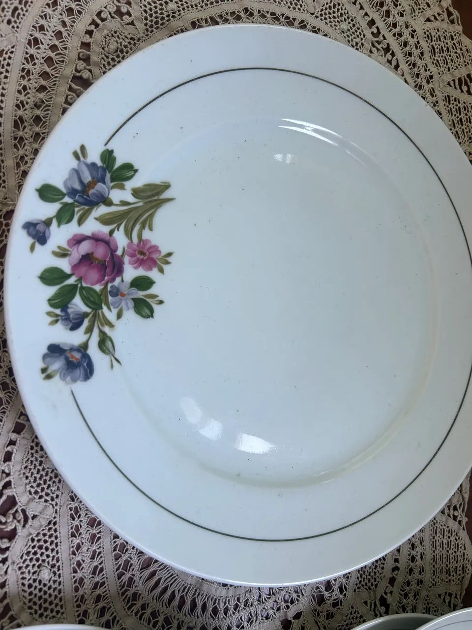 Conjunto para bolo porcelana Schmidt - Foto 6