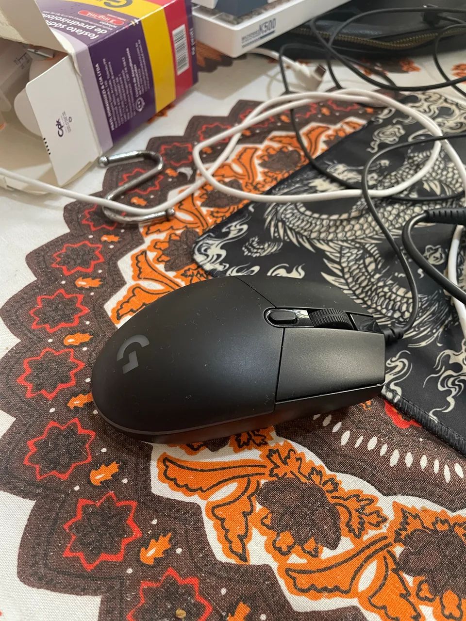 Mouse e teclado gamer acompanhando mouse pad  - Foto 4